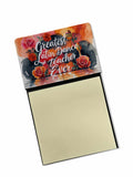 Greatest Latin Dance Teacher Ever Funny Sticky Note Holder for Teacher's Gift Refillable with 3x3 Notes