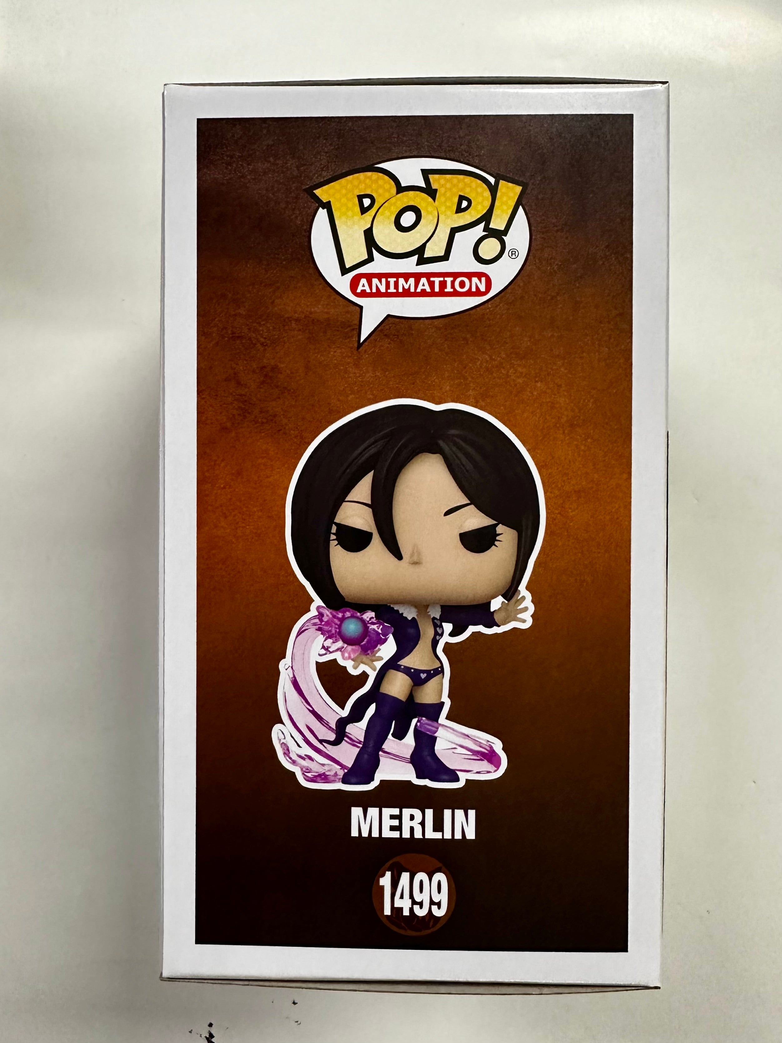 Funko Pop Animation Merlin #1499 Seven Deadly Sins 2023 Boar’s Sin Of Gluttony