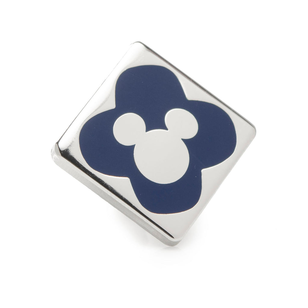 Disney Goofy Check Socks and Mickey Mouse Blue Lapel Pin Gift Set