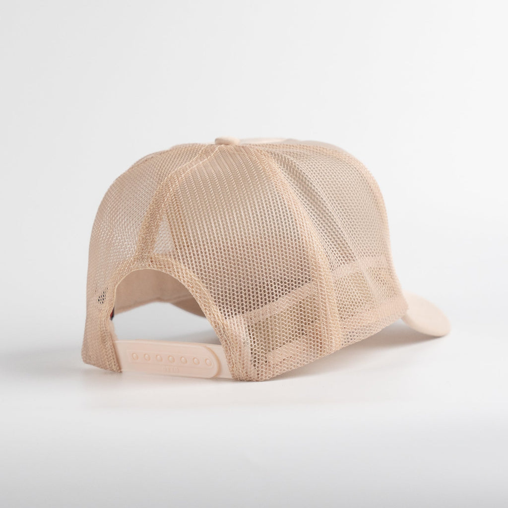 'Brew’ Foam Trucker Hat - Off White
