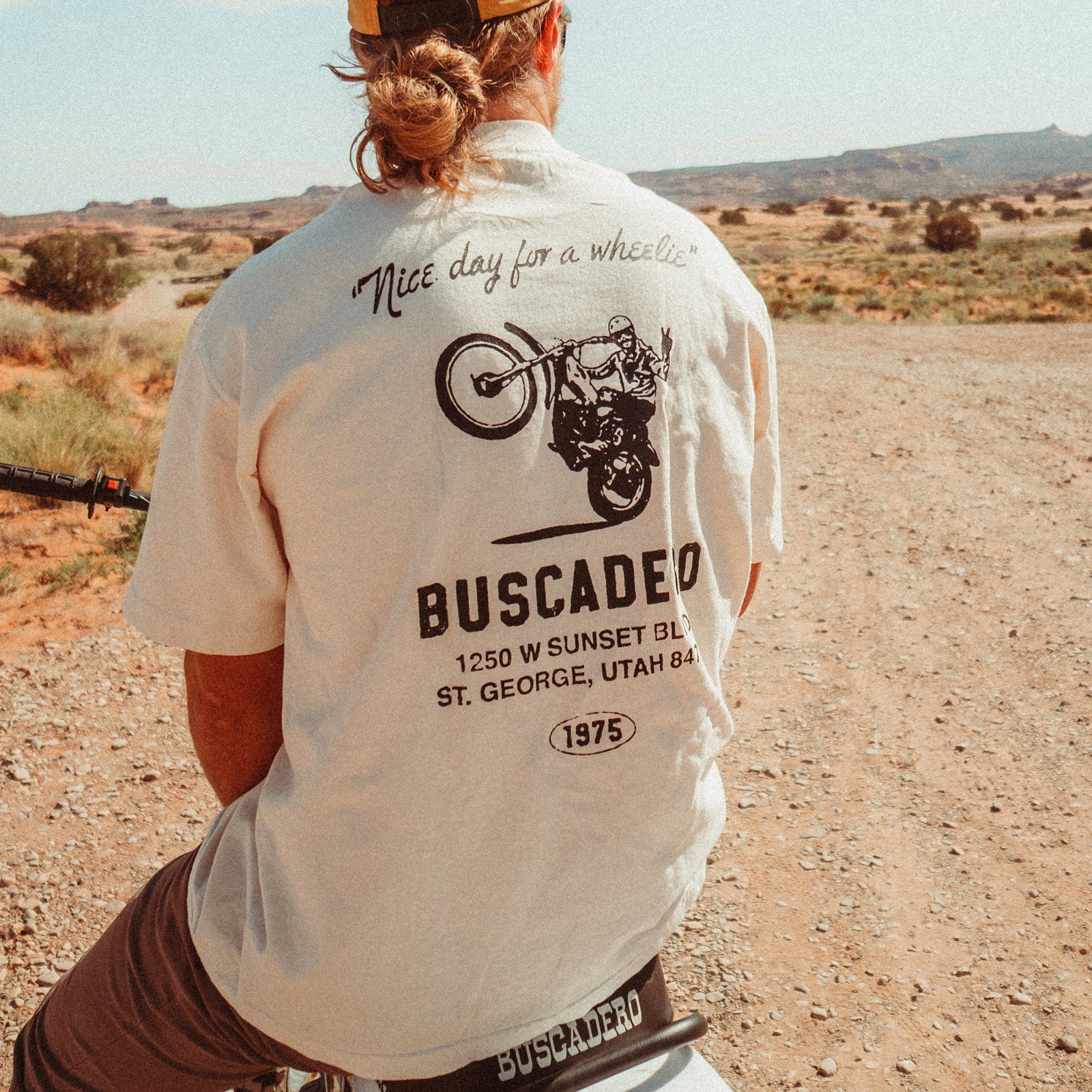 'Nice Day' Heavyweight Tee - Ivory