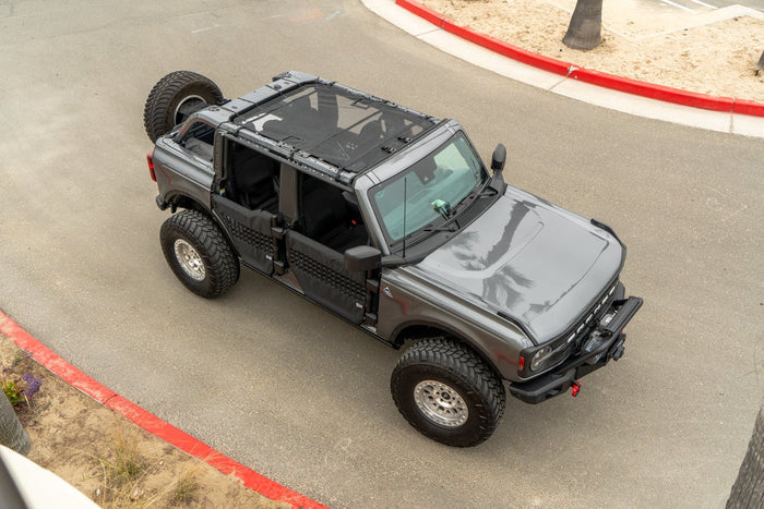 Body Armor 4x4 2021+ Ford Bronco (2-Door & 4-Door) Mesh Top 91001