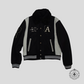 Amiri Always on Point Varsity Jacket in Black