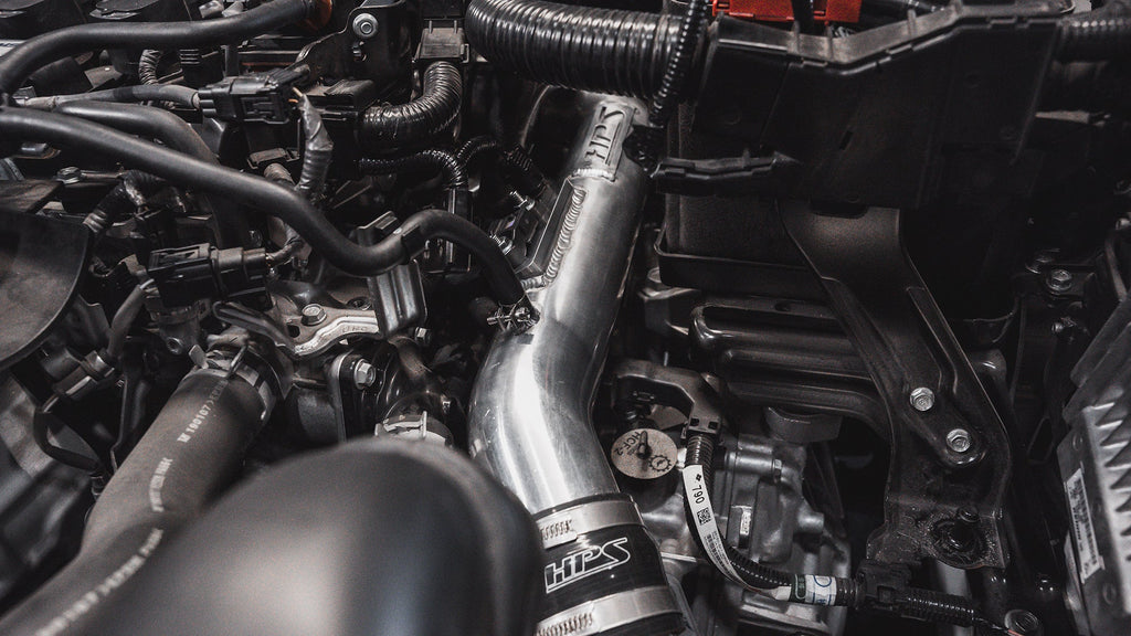 HPS Performance Upper Cold Side Intercooler Charge Pipe Kit, 2018-2022 Honda Accord 1.5L Turbo, 17-134