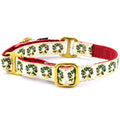 5/8″ Wreaths – Limited Martingale Dog Collar