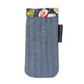 Lizzy: Blue Herringbone