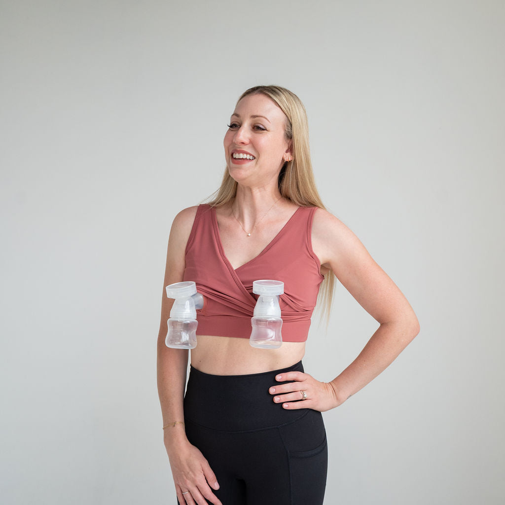 Everyday Luxe® 3.0 Nursing & Hands-Free Pumping Bra for Breastfeeding Moms