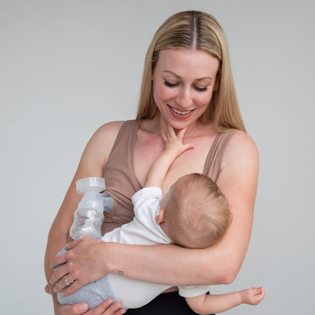 Everyday Luxe® 3.0 Nursing & Hands-Free Pumping Bra for Breastfeeding Moms