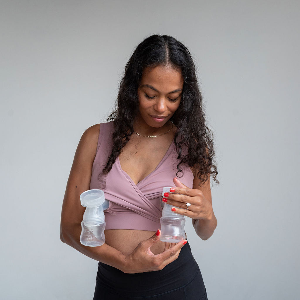Everyday Luxe® 3.0 Nursing & Hands-Free Pumping Bra for Breastfeeding Moms