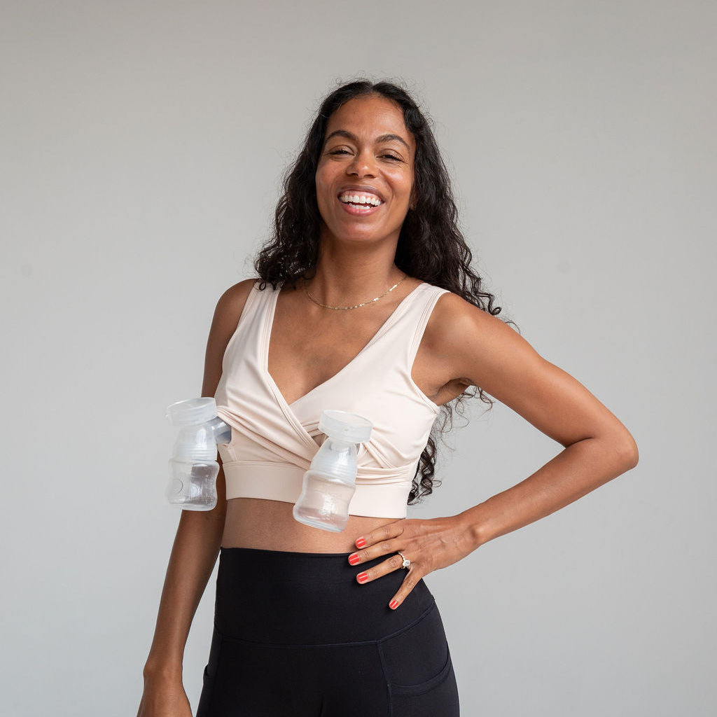 Everyday Luxe® 3.0 Nursing & Hands-Free Pumping Bra for Breastfeeding Moms