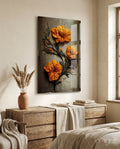Timeless Flowers Glass Art || Designer Collection