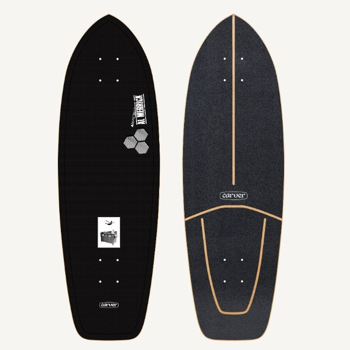 Carver x Channel Islands Dumpster Diver Surfskate Deck (V5) - 31"