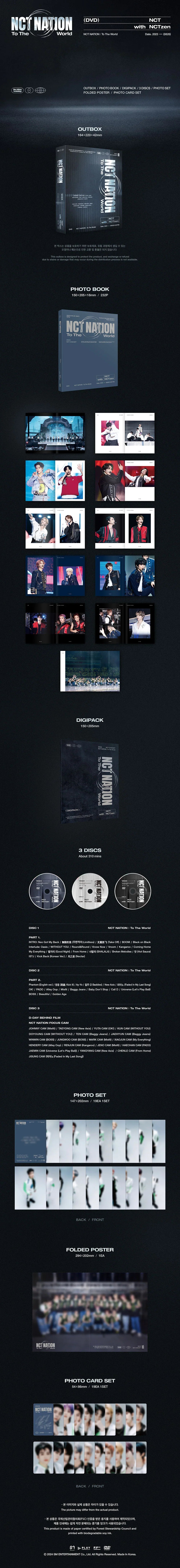 NCT - NCT Nation: To The World In Incheon 2023 NCT Concert DVD