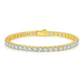 Dainty Moissanite Tennis Bracelet.