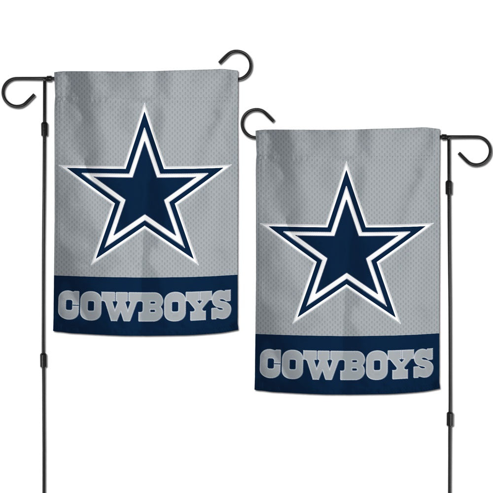 Dallas Cowboys Garden Flag Appliqued 2 Sided