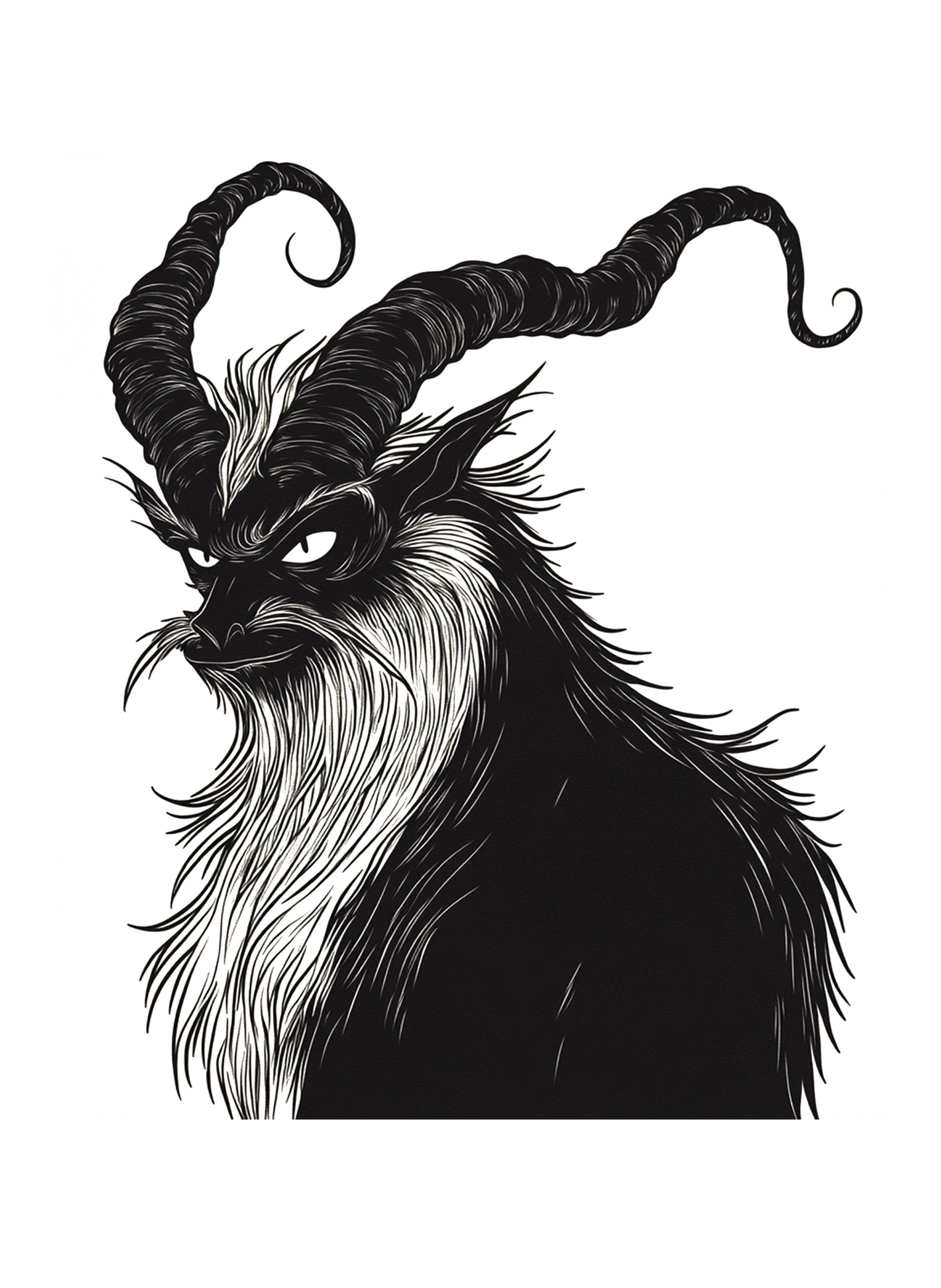 Dark Krampus Kids T-Shirt