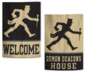 Demon Deacons House 2 Sided Garden Flag