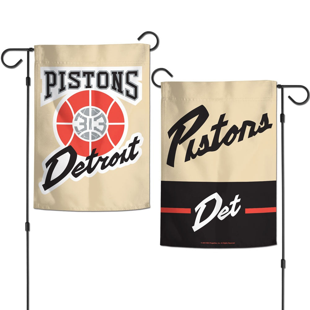 Detroit Pistons City Garden Flag 2 Sided