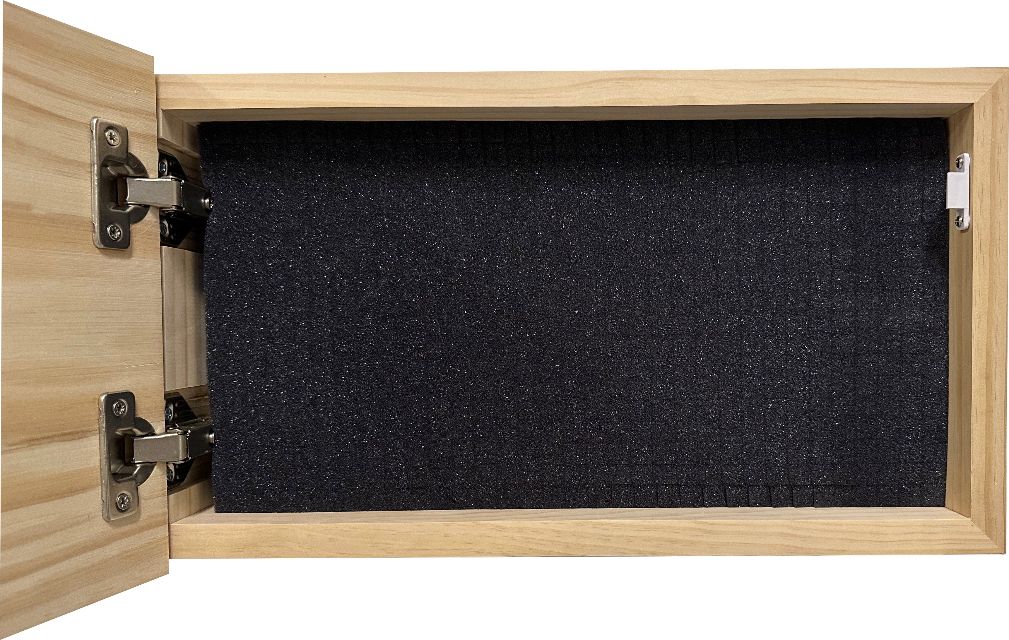 Dont Tread on Me Concealment Shelf - Quick Access Patriotic Hidden Gun Storage with Magnetic Lock - Safe & Secure Gun Concealment Furniture (Distressed)
