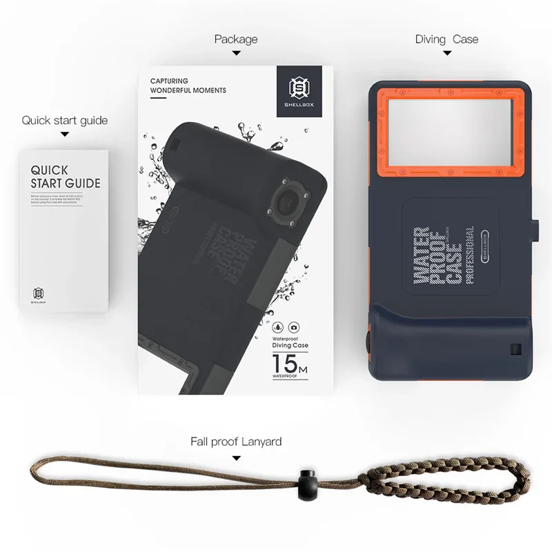 Diving waterproof Iphone Case.