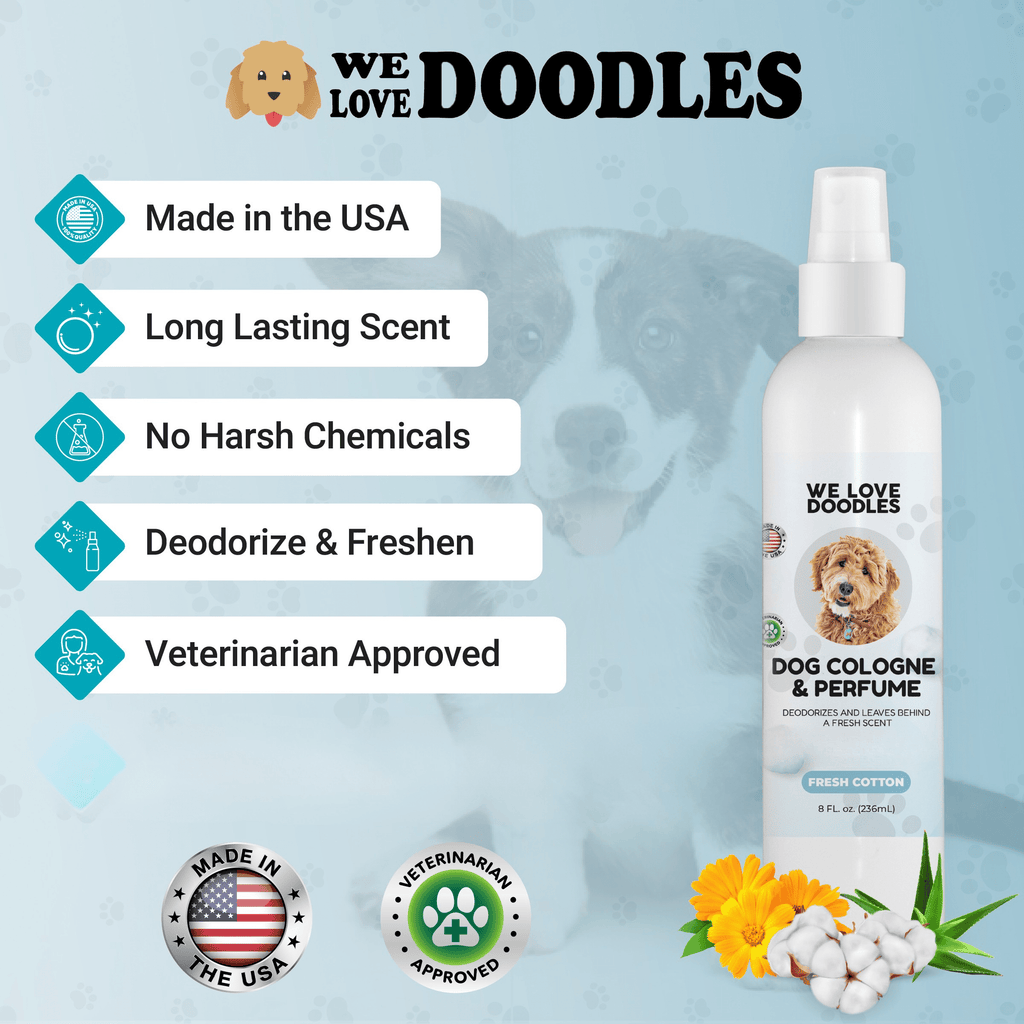 Dog Deodorizer, Cologne & Perfume (Fresh Cotton)