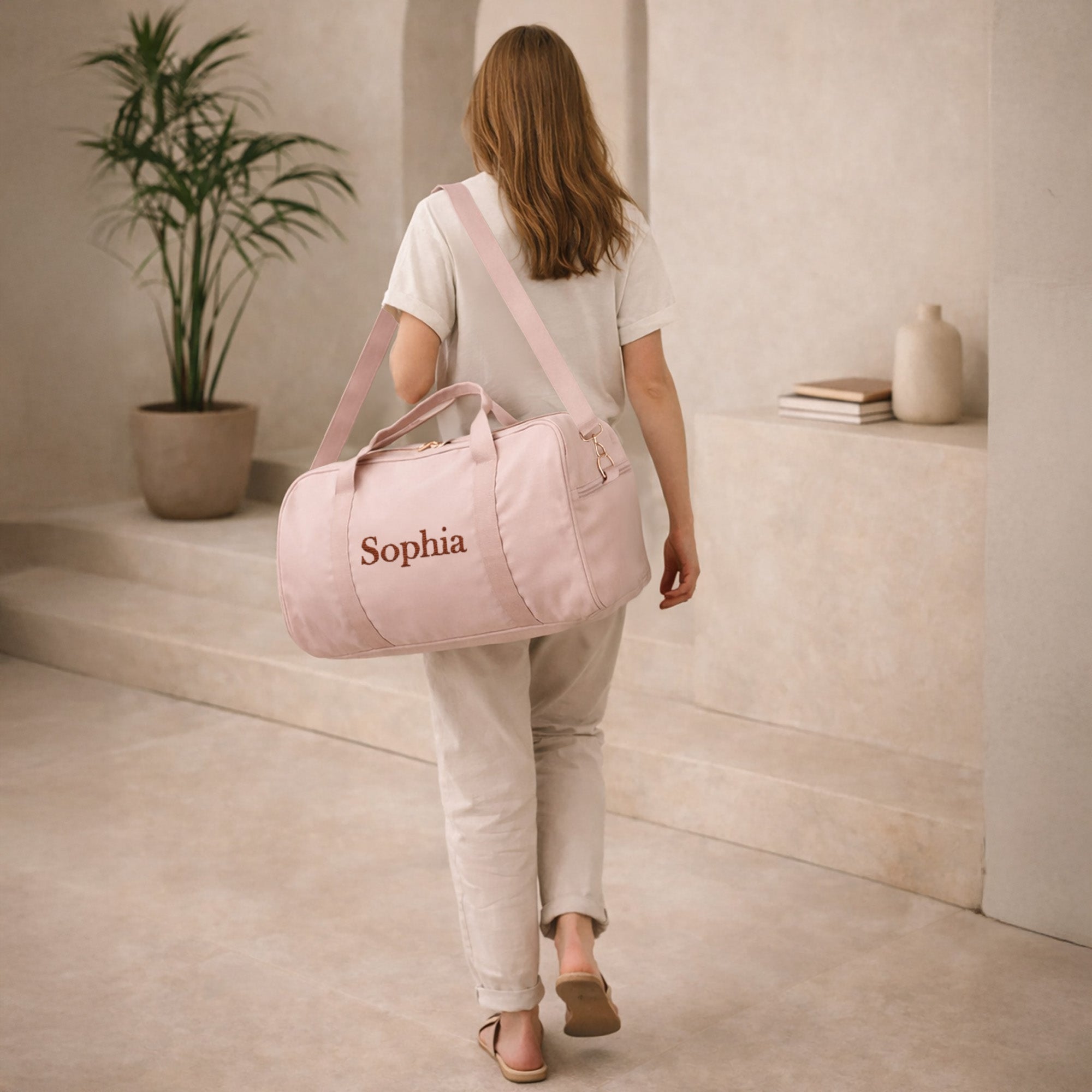 Personalized Embroidered Duffle Bag – Custom Travel Weekender Bag