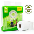 WHOLEROLL  Organic Bamboo Toilet Paper #18 Ct