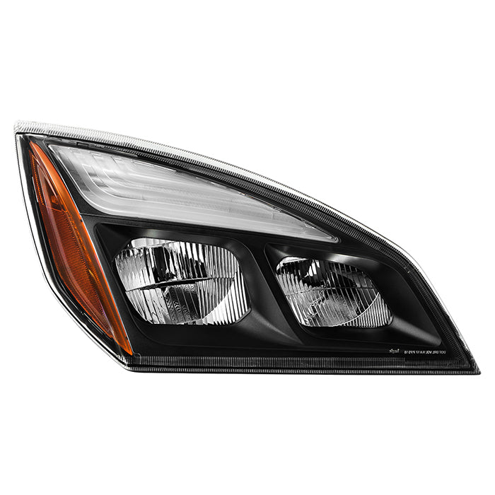 SPYDER 2018+ Freightliner Cascadia 126 OEM LED xTune Headlight (E6FCA18MBP) Passenger Side 4089172