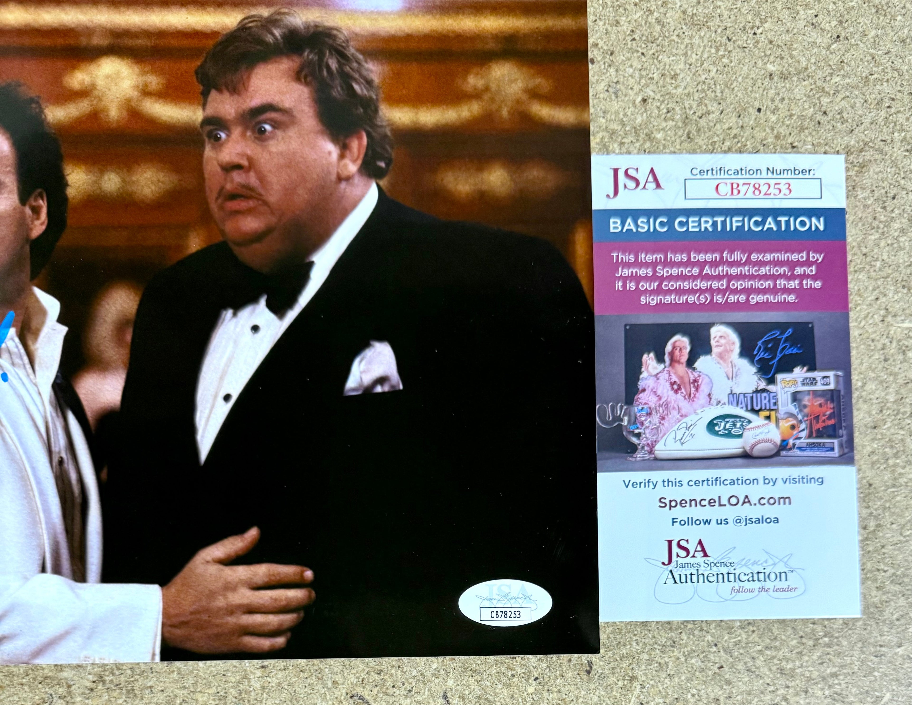 Jim Belushi Signed Autographed Once Upon A Crime 8X10 Photo With JSA COA