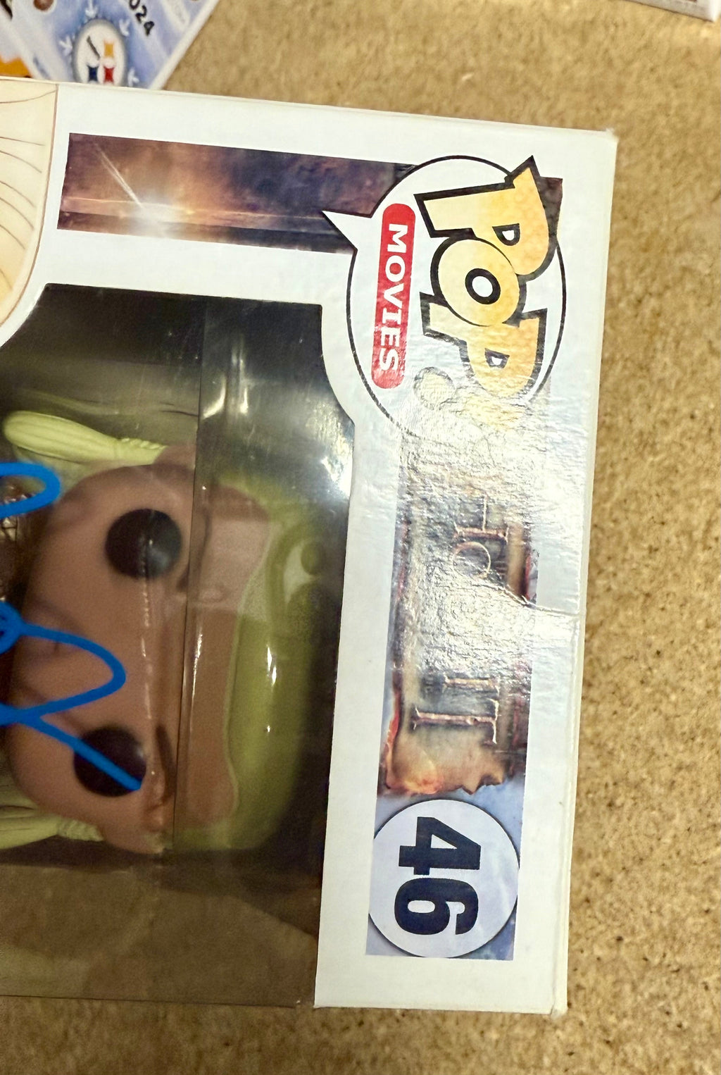 Orlando Bloom Signed Legolas Greenleaf Hobbit Vaulted Funko Pop! #46 With JSA COA