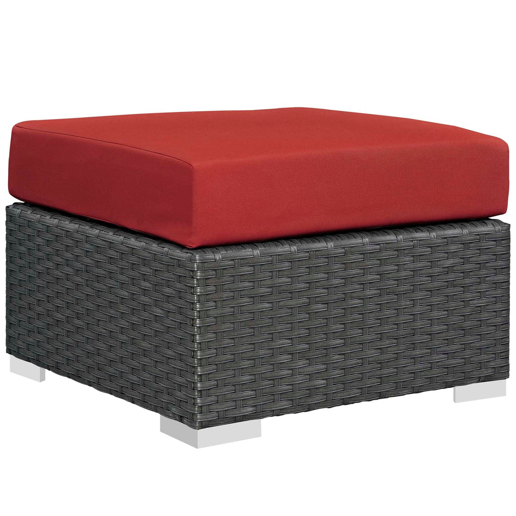 Sojourn 11 Piece Outdoor Patio Sunbrella¨ Sectional Set by Modway
