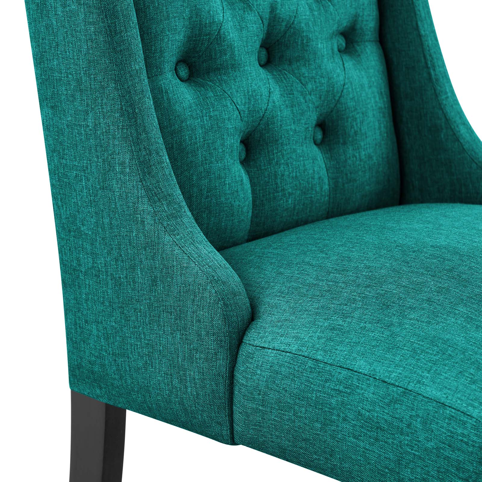 Baronet Button Tufted Fabric Dining Chair by Modway