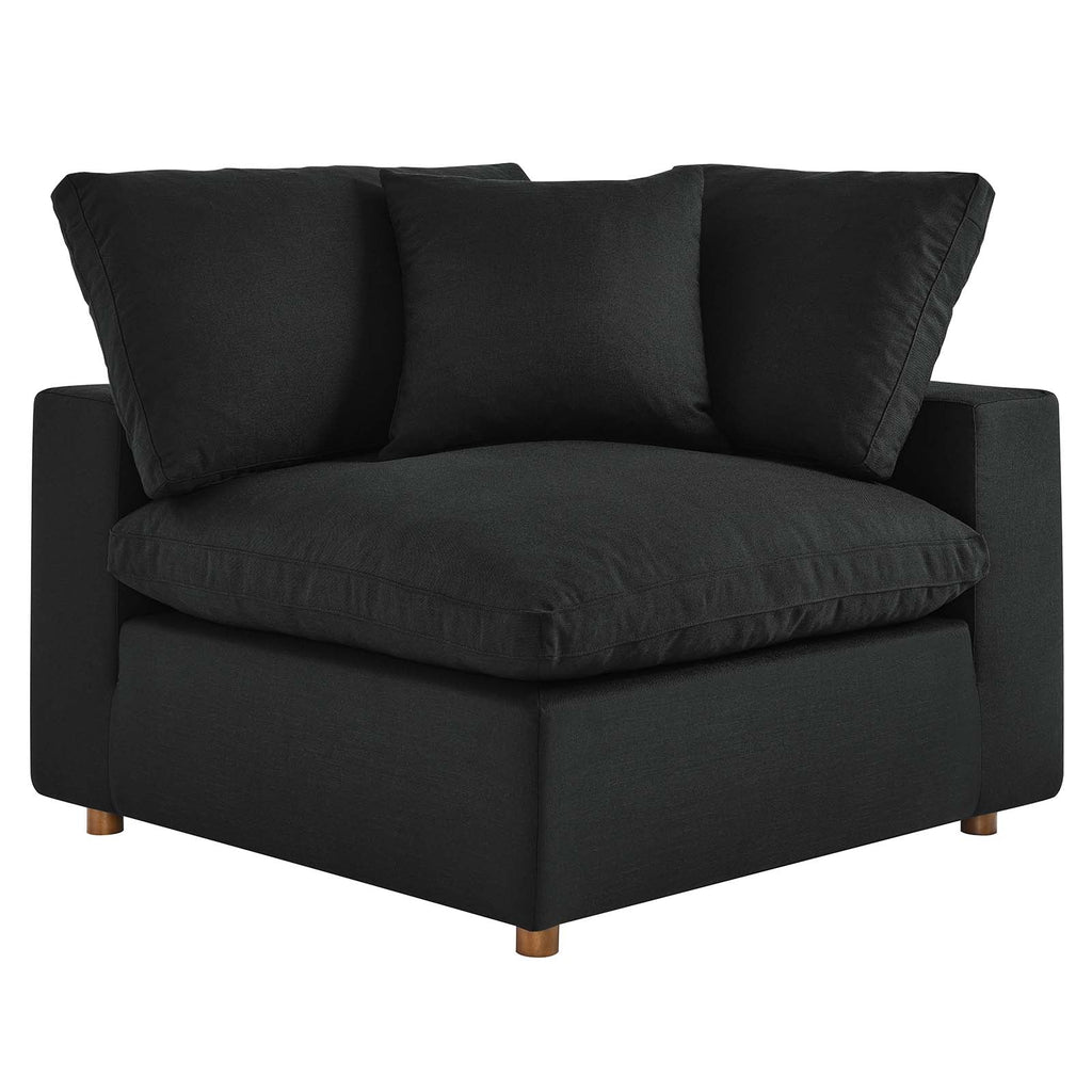 Commix 5-Piece Down Filled Overstuffed Armless Sectional Sofa by Modway