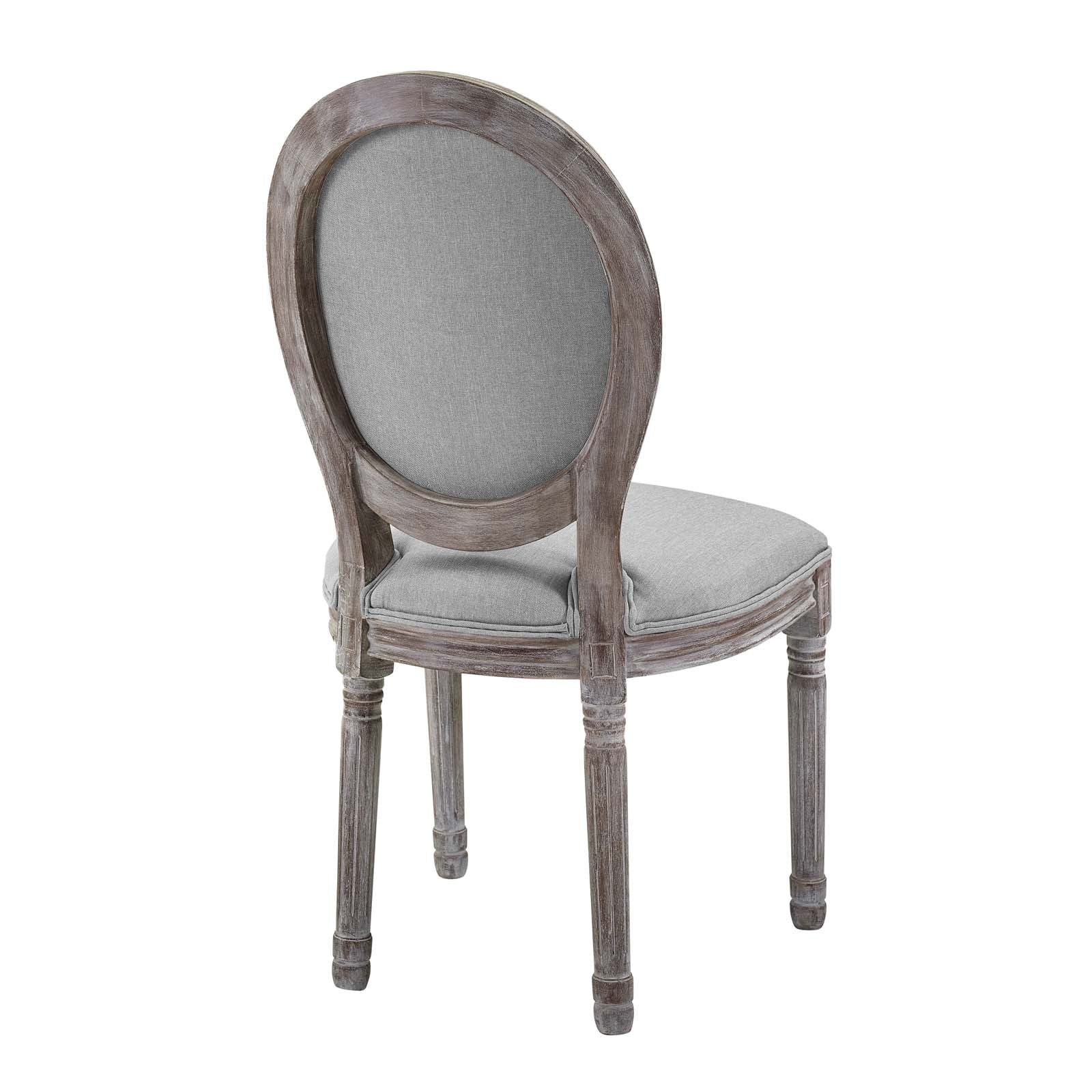 Arise Upholstered Fabric Dining Side Chair Set of 4 by Modway