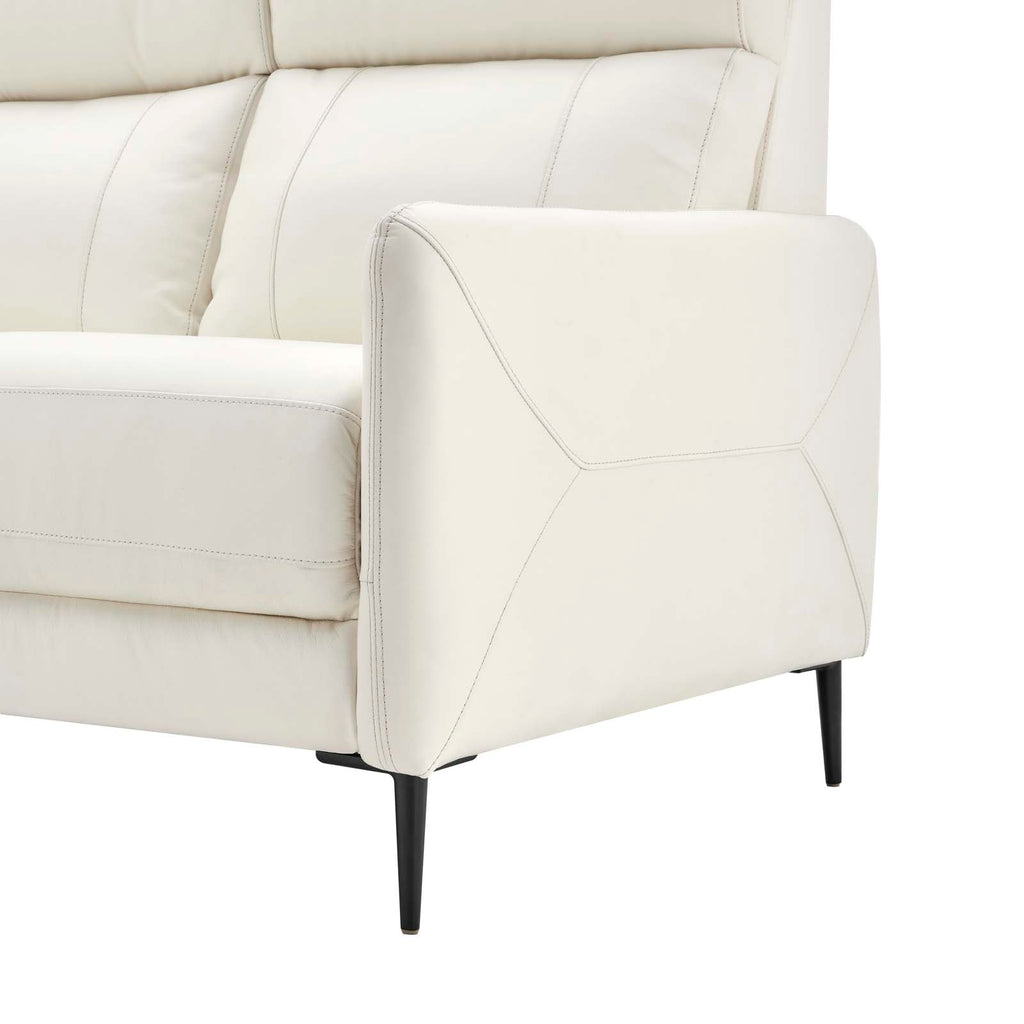 Huxley Leather Sofa by Modway
