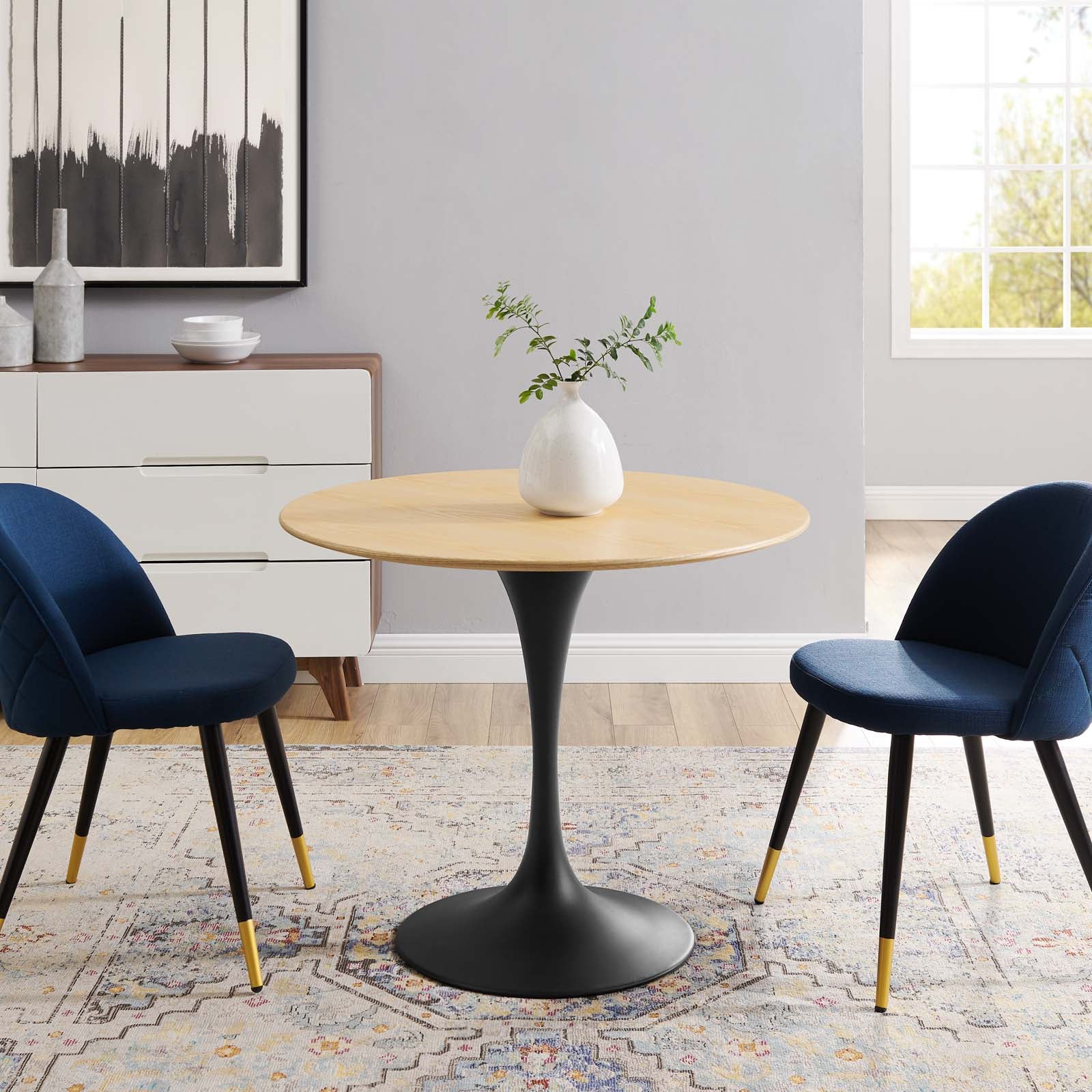Lippa 36" Round Wood Dining Table by Modway