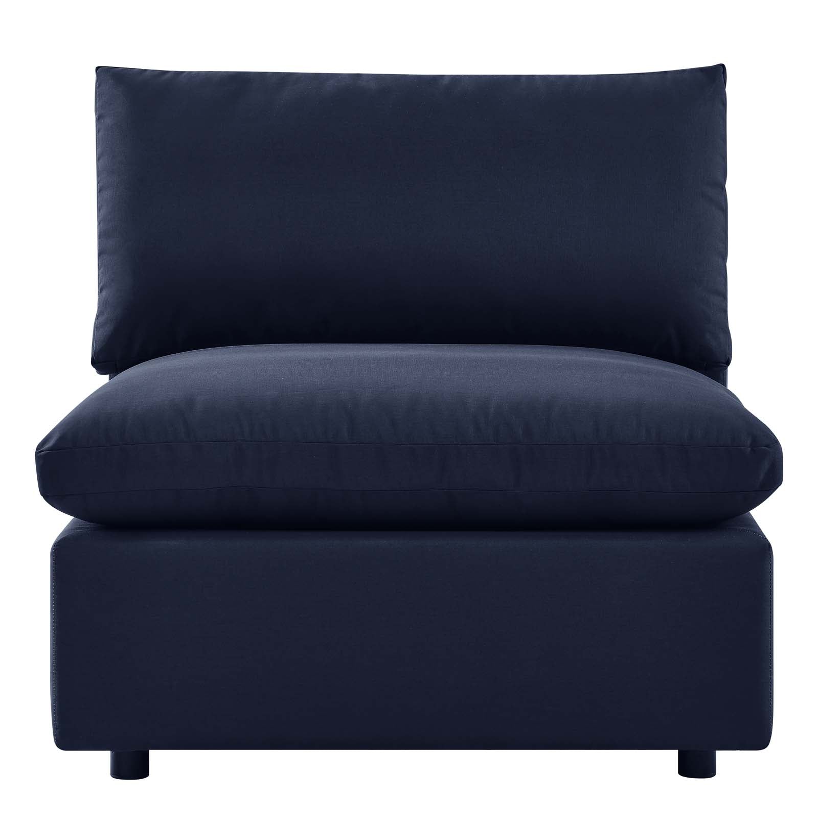 Commix Overstuffed Outdoor Patio Armless Chair by Modway