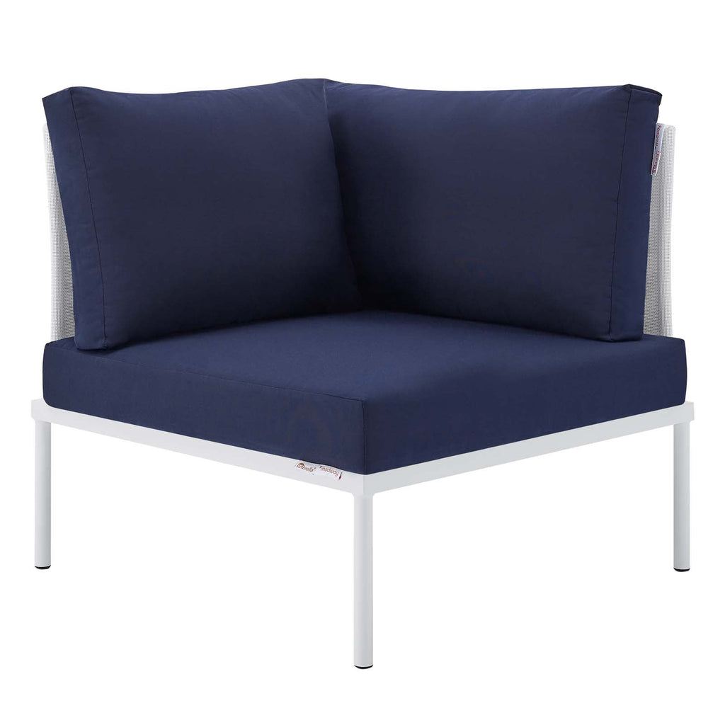 Harmony 6-Piece Sunbrella¨ Outdoor Patio Aluminum Sectional Sofa Set by Modway