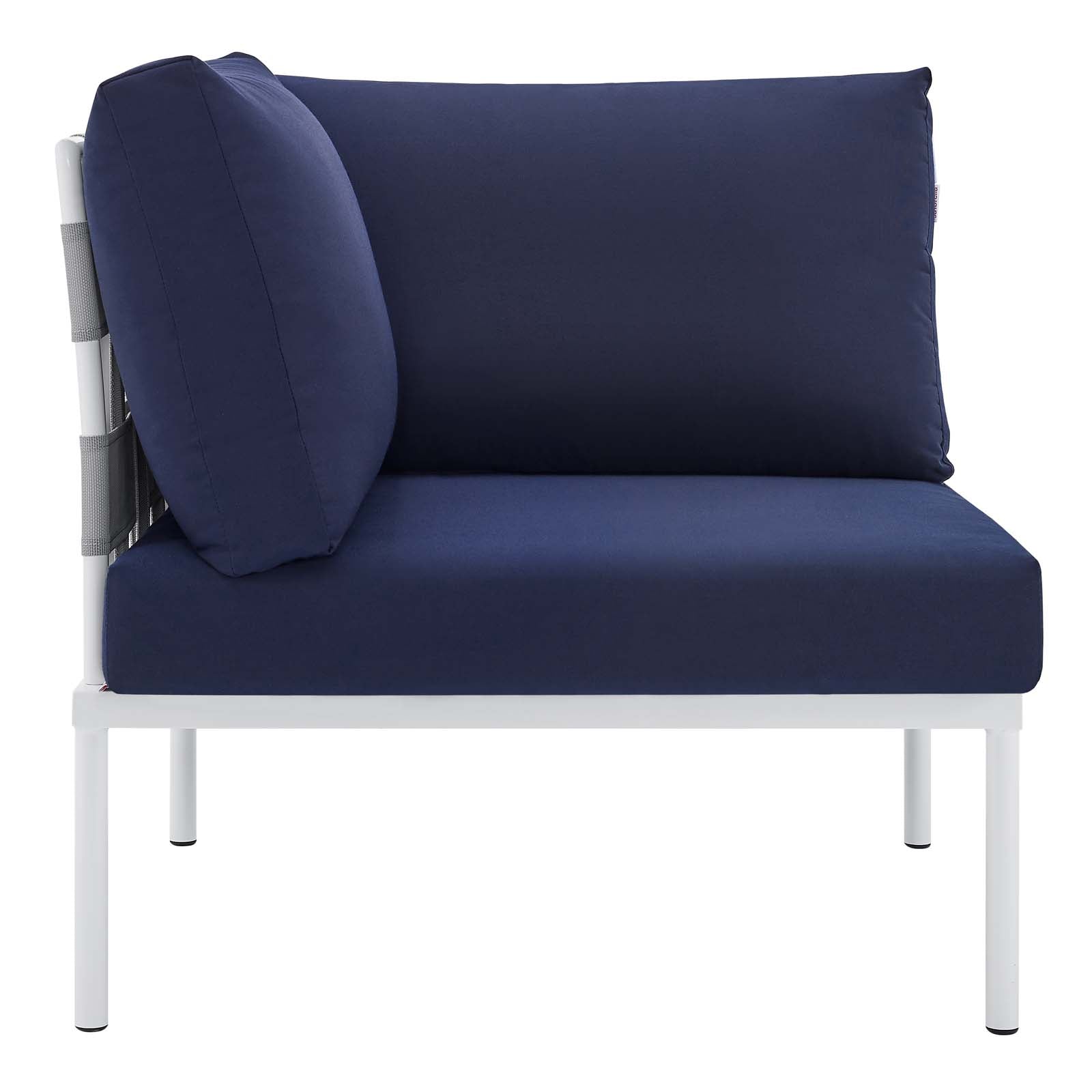Harmony 6-Piece Sunbrella¨ Outdoor Patio Aluminum Sectional Sofa Set by Modway
