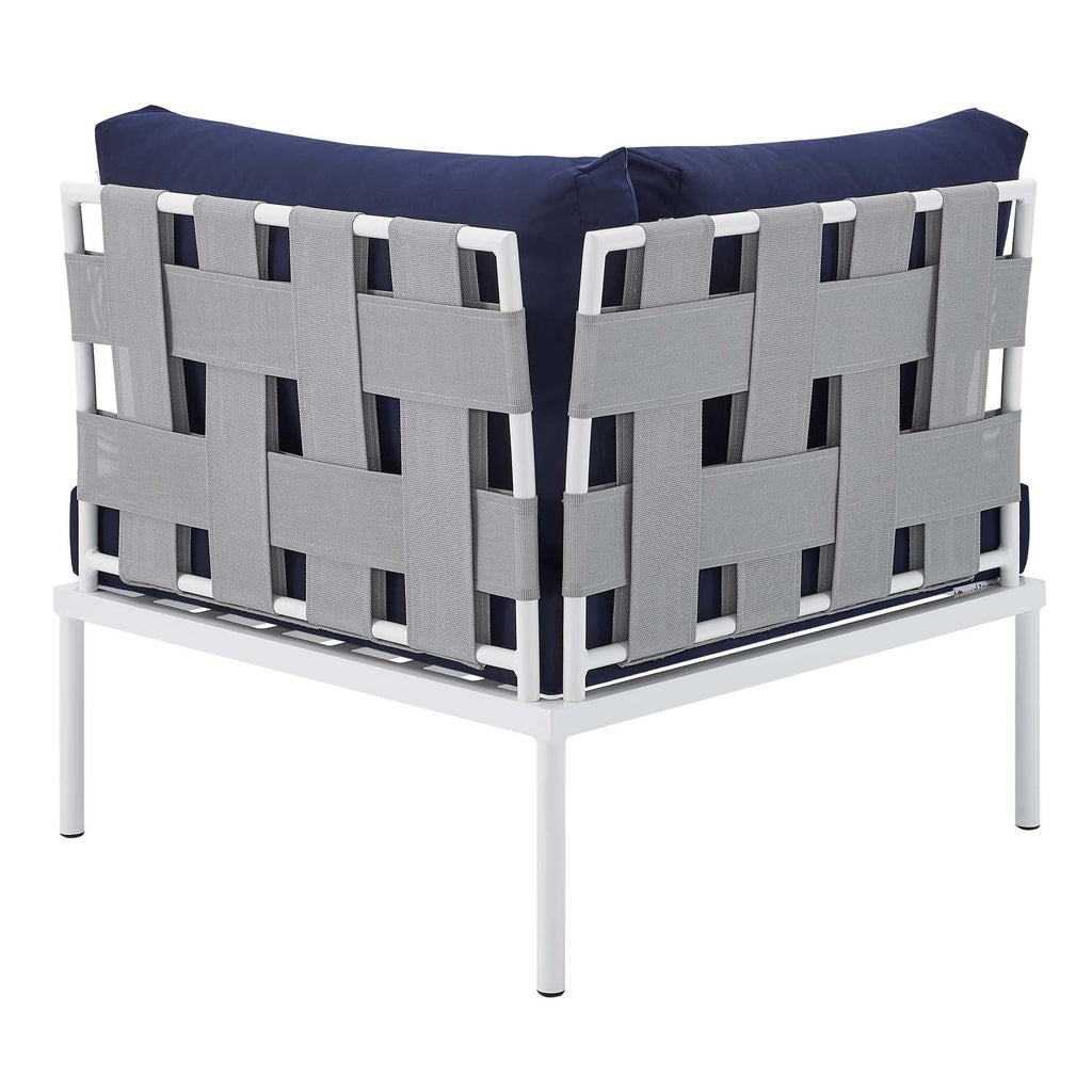 Harmony 6-Piece Sunbrella¨ Outdoor Patio Aluminum Sectional Sofa Set by Modway