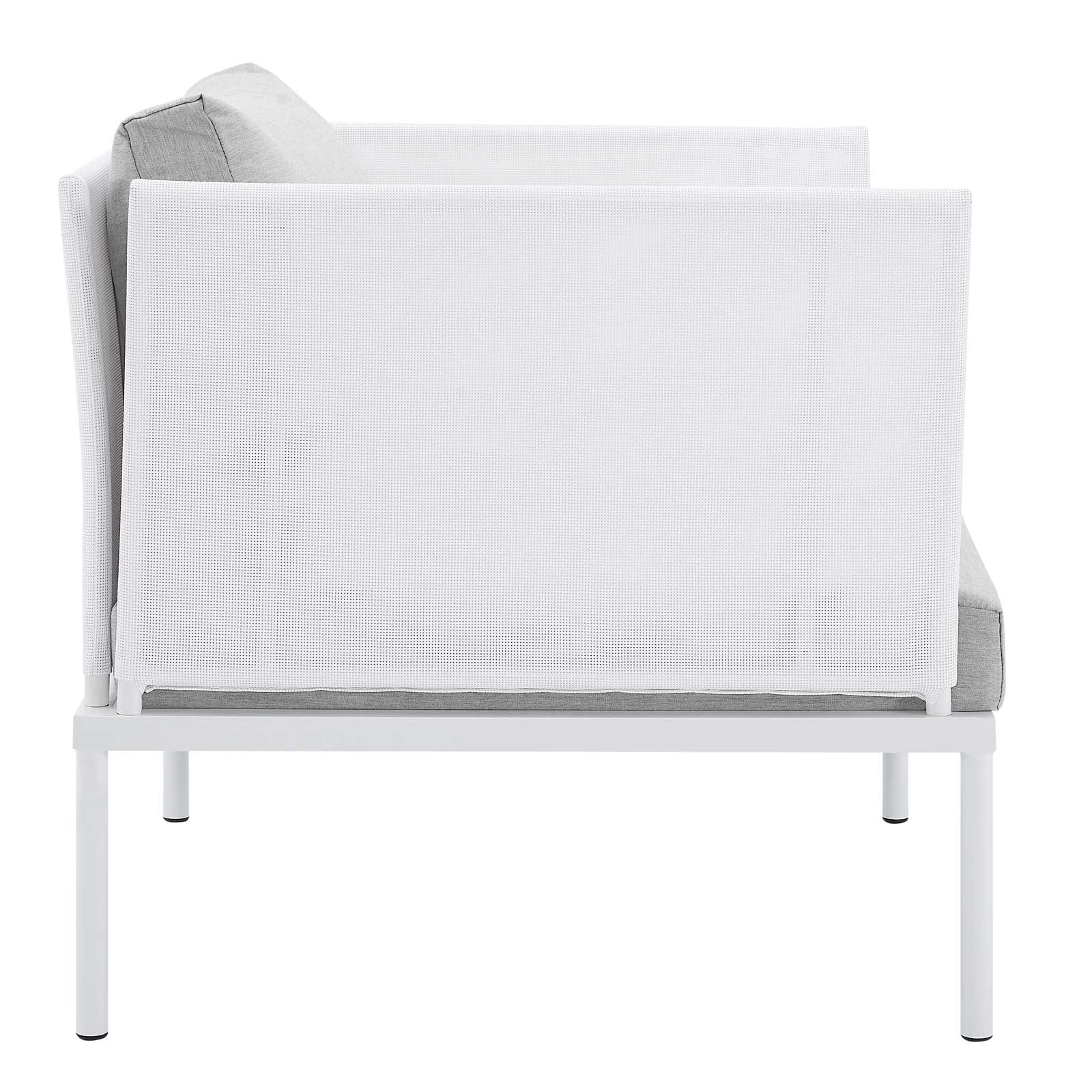 Harmony 7-Piece Sunbrella¨ Outdoor Patio Aluminum Sectional Sofa Set by Modway
