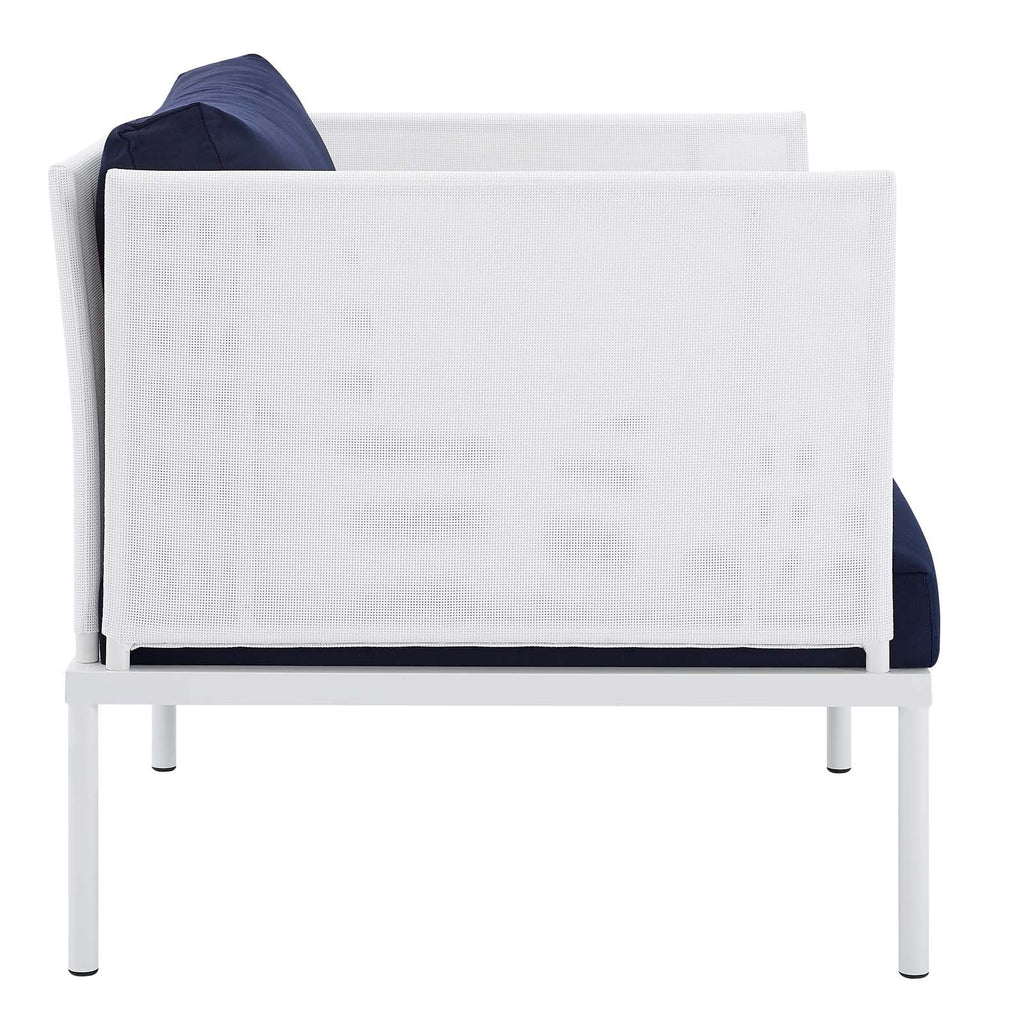 Harmony 7-Piece Sunbrella¨ Outdoor Patio Aluminum Sectional Sofa Set by Modway