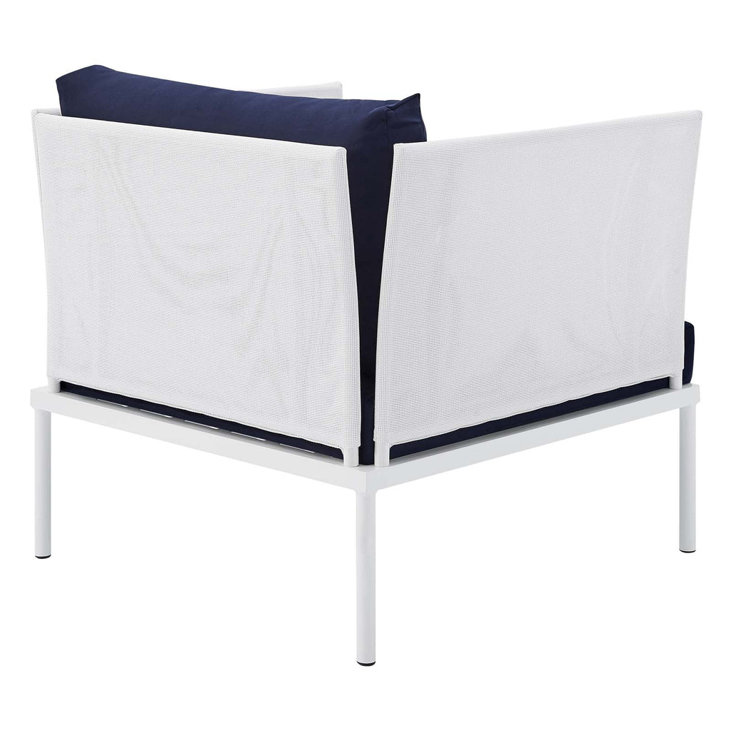 Harmony 7-Piece Sunbrella¨ Outdoor Patio Aluminum Sectional Sofa Set by Modway