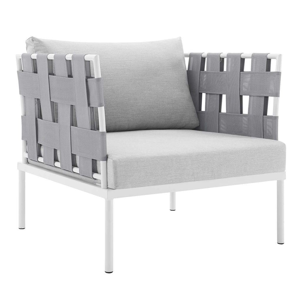 Harmony 7-Piece Sunbrella¨ Outdoor Patio Aluminum Sectional Sofa Set by Modway