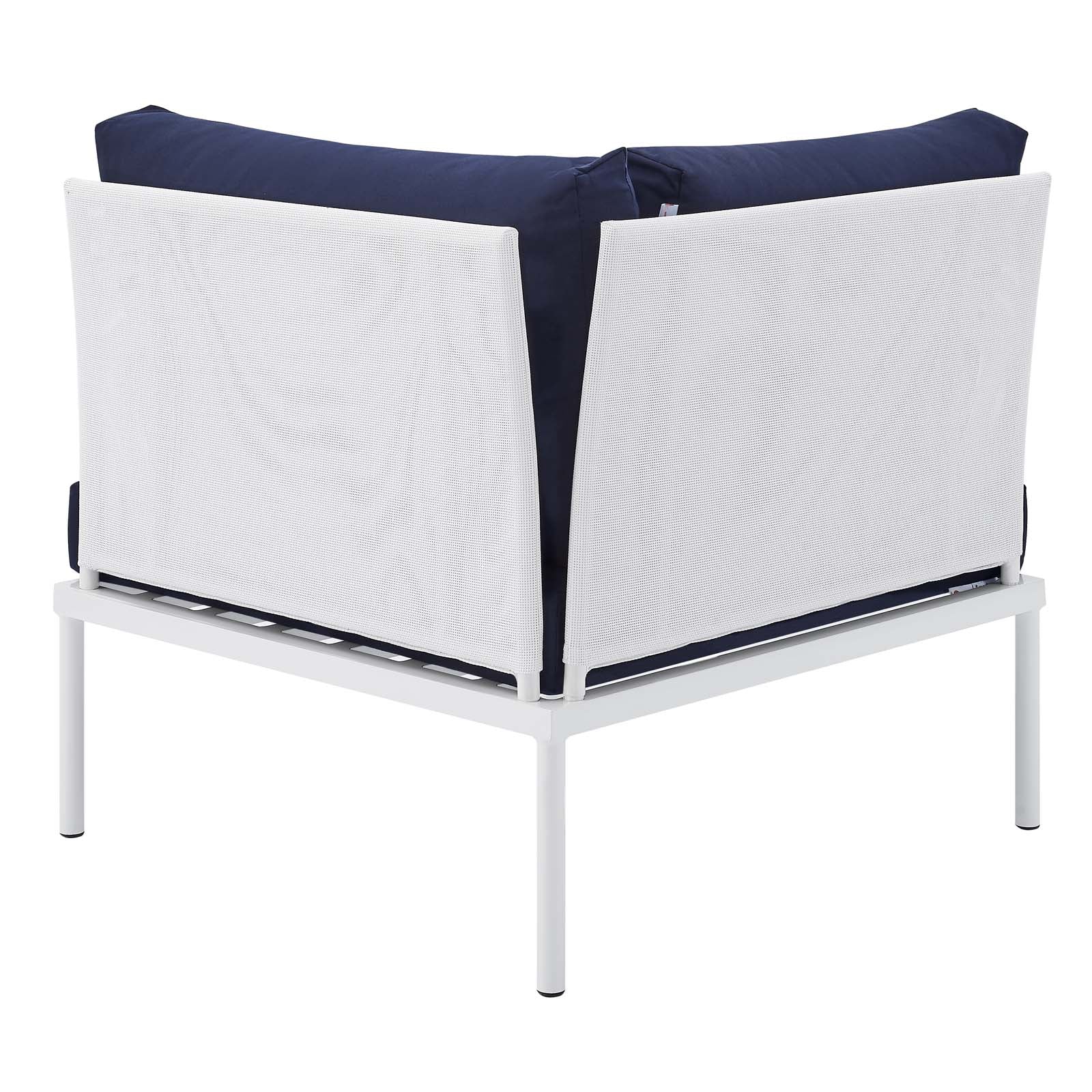 Harmony 8-Piece Sunbrella¨ Outdoor Patio Aluminum Sectional Sofa Set by Modway