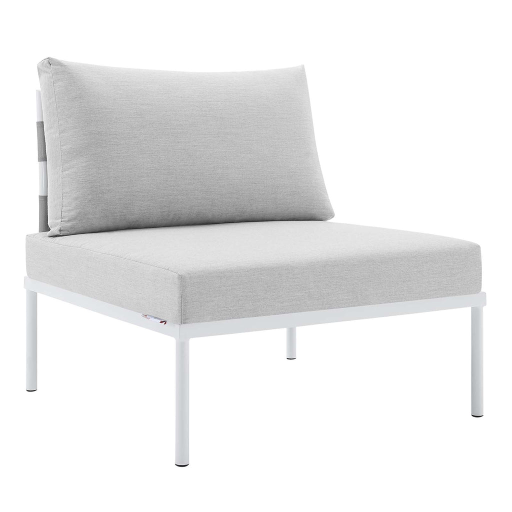 Harmony 8-Piece Sunbrella¨ Outdoor Patio Aluminum Sectional Sofa Set by Modway