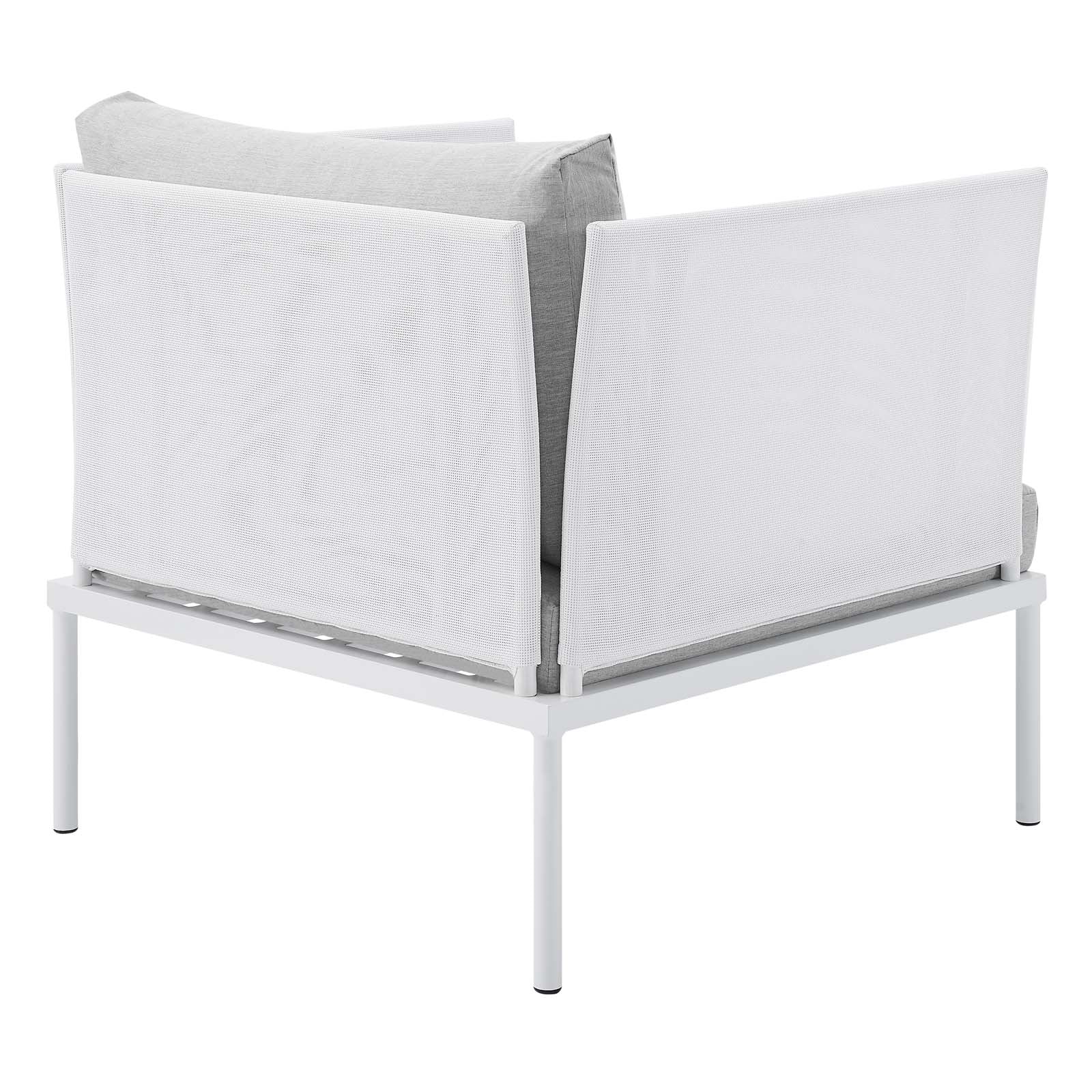 Harmony 8-Piece Sunbrella¨ Outdoor Patio Aluminum Seating Set by Modway