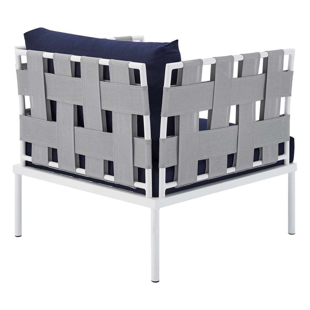 Harmony 8-Piece Sunbrella¨ Outdoor Patio Aluminum Seating Set by Modway