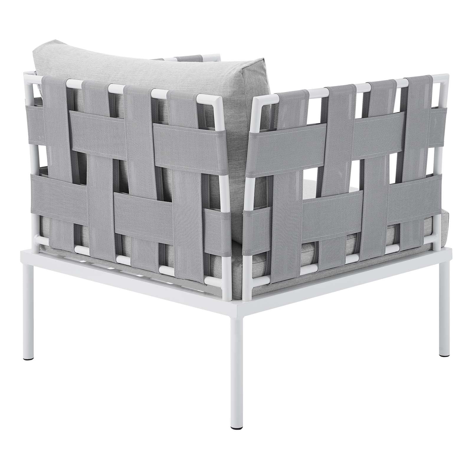 Harmony 10-Piece Sunbrella¨ Outdoor Patio Aluminum Sectional Sofa Set by Modway