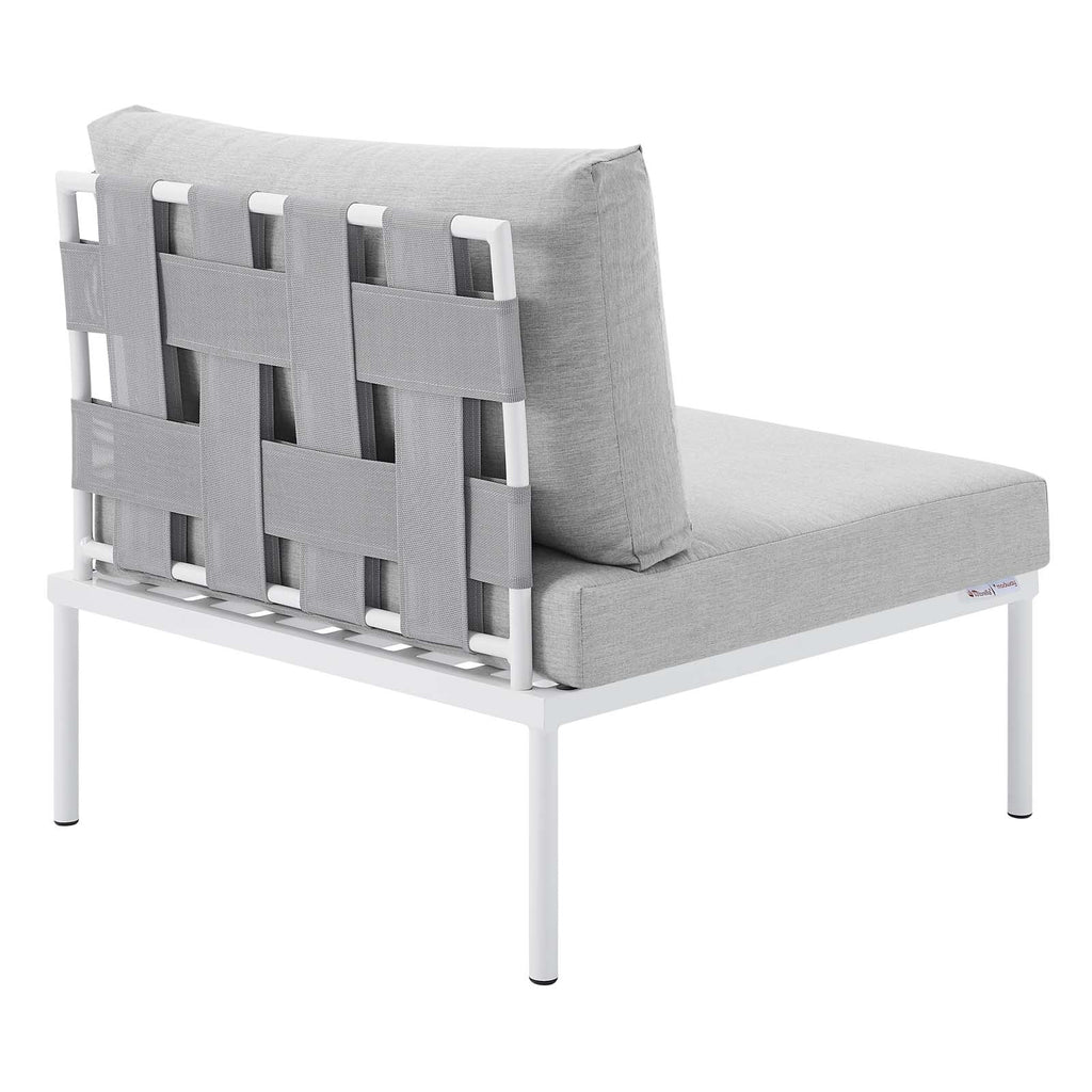 Harmony 10-Piece Sunbrella¨ Outdoor Patio Aluminum Sectional Sofa Set by Modway